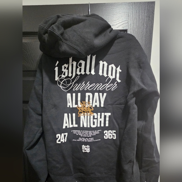 Black Graphic Hoodie - Picture 3 of 4